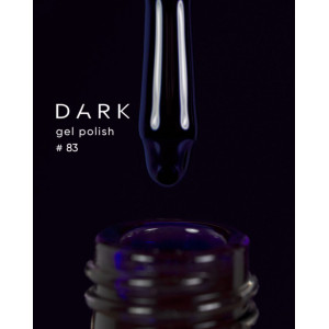 Dark gel polish 83, 6 ml